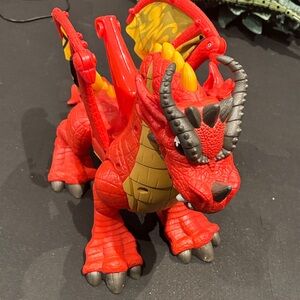 Red Dragon Toy with Wings